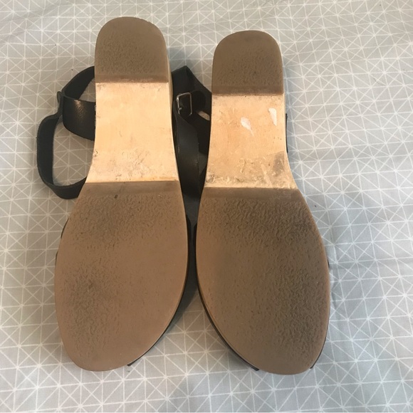 Toffel Swedish Hasbeens Ornament Low Clog Sandals in Black 36 - Picture 6 of 7